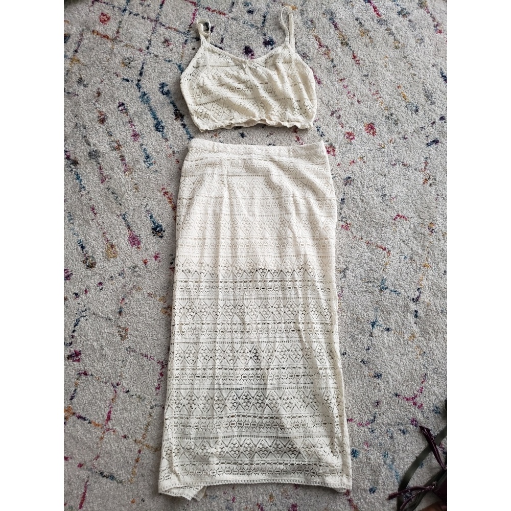 Billabong Crochet Crop 2pc set